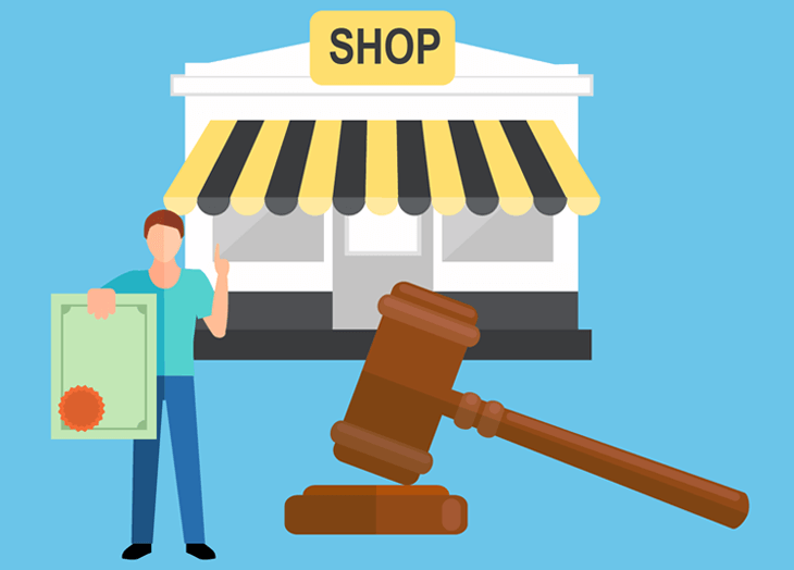 OBTAIN SHOPS & ESTABLISHMENTS ACT LICENSE