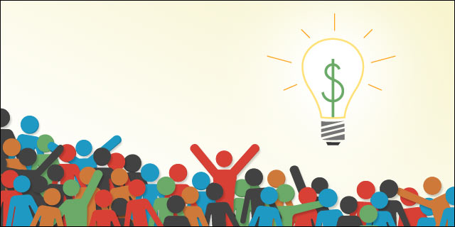 Crowdfunding from social services Business