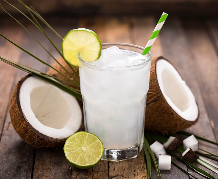 Bottling coconut water