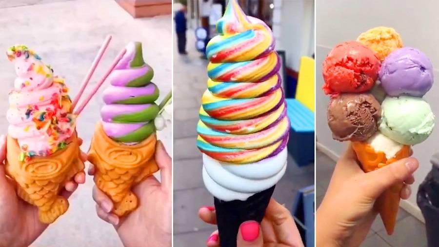 Unique ice creams