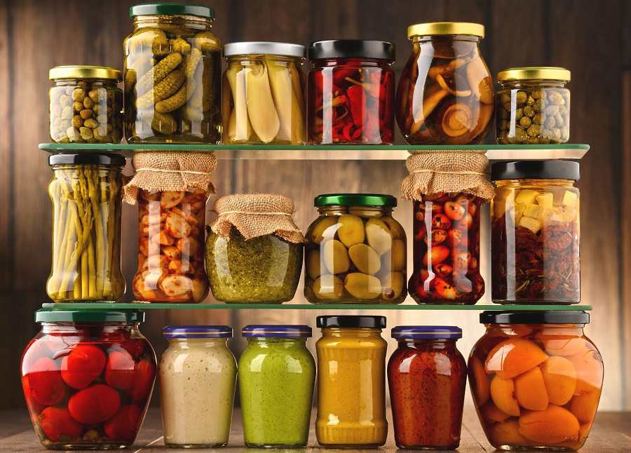 Jams, pickles & sauces