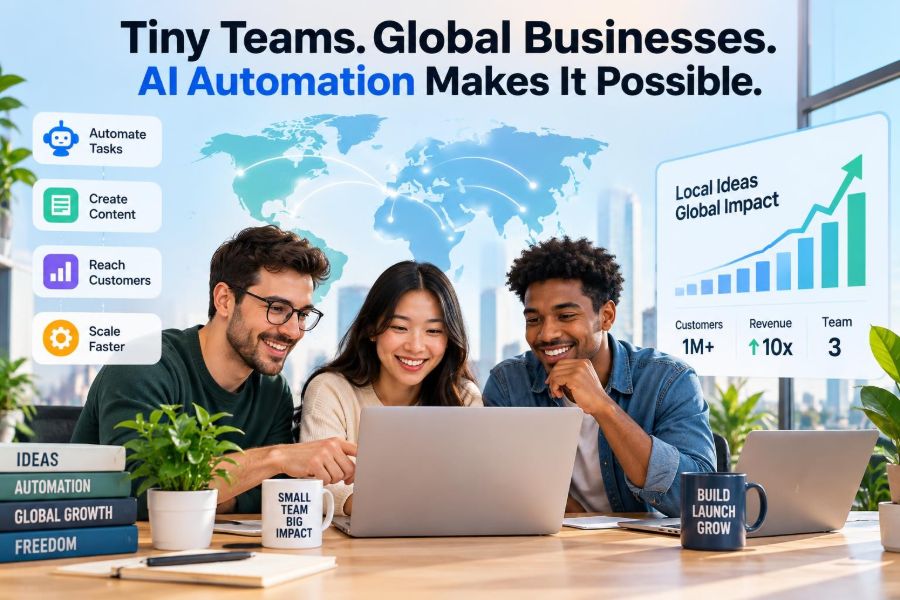🚀 Breakthrough Startup Models: How Tiny Teams Are Building Global Businesses with AI Automation