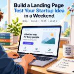 🚀 DIY: Create a One-Page Landing Page to Test a Startup Idea in a Weekend