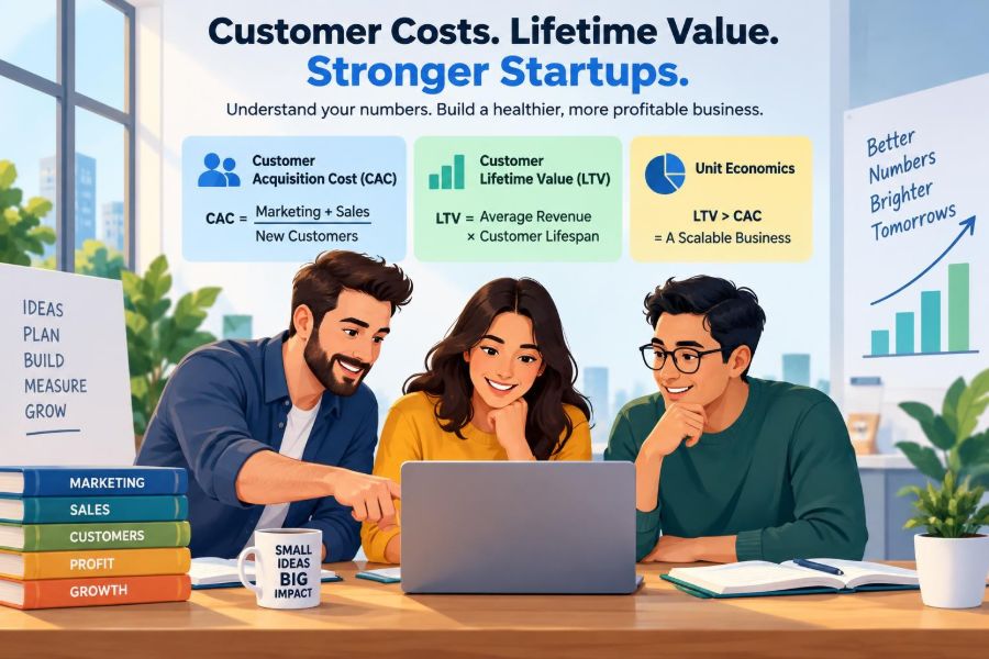 🚀 How to Calculate Customer Acquisition Cost, Lifetime Value, and Startup Unit Economics