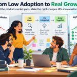 ๐ The Solution to Low Customer Adoption: How Startups Find and Fix Product-Market Gaps