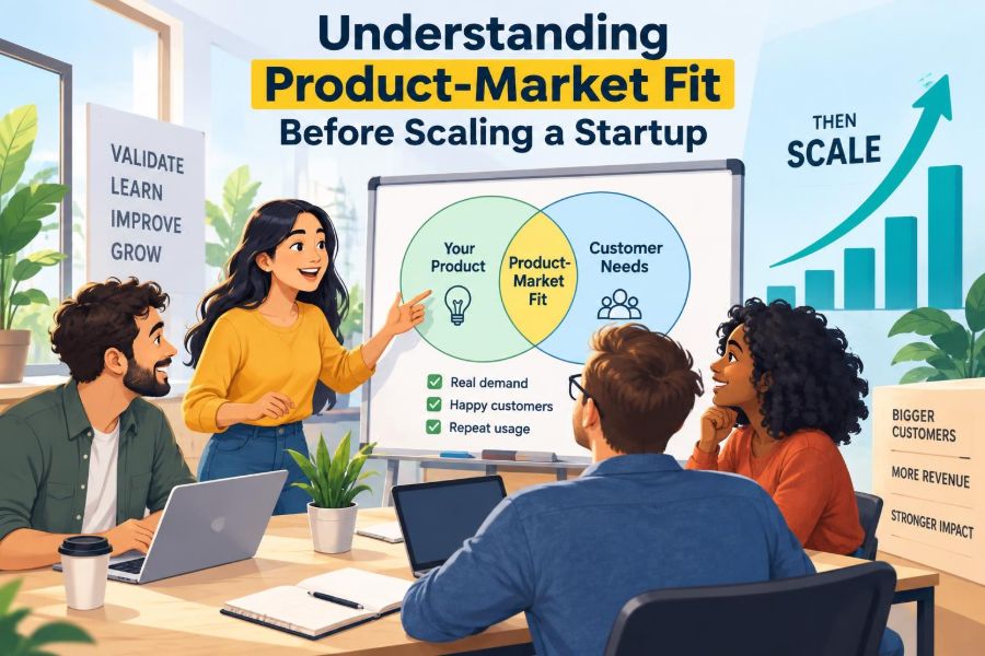 🚀 Understanding Product-Market Fit Before Scaling a Startup