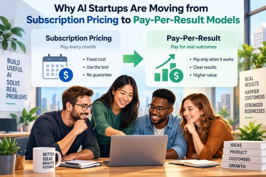 💰 Why AI Startups Are Moving from Subscription Pricing to Pay-Per-Result Models