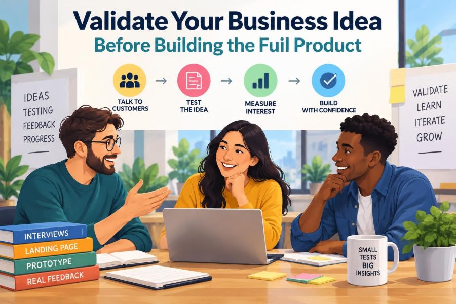 🚀 A Smarter Way to Validate a Business Idea Before Building the Full Product