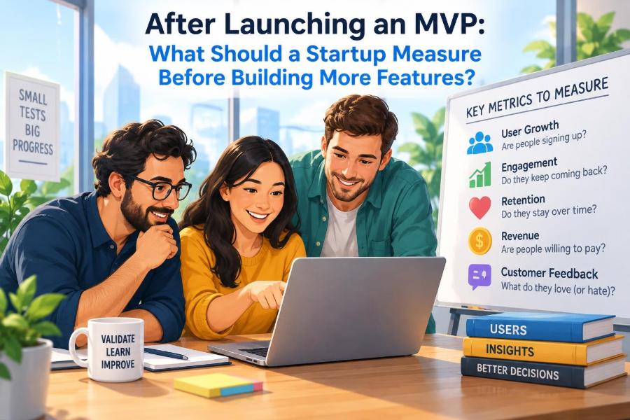 🚀 After Launching an MVP: What Should a Startup Measure Before Building More Features?