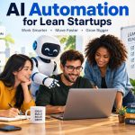 🚀 Applications of AI Automation in Building and Scaling Lean Startups