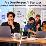 🚀 Are One-Person AI Startups Becoming a Real Alternative to Large Founding Teams?