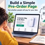 🚀 DIY: Build a Simple Pre-Order Page to Test Whether People Will Pay for Your Idea