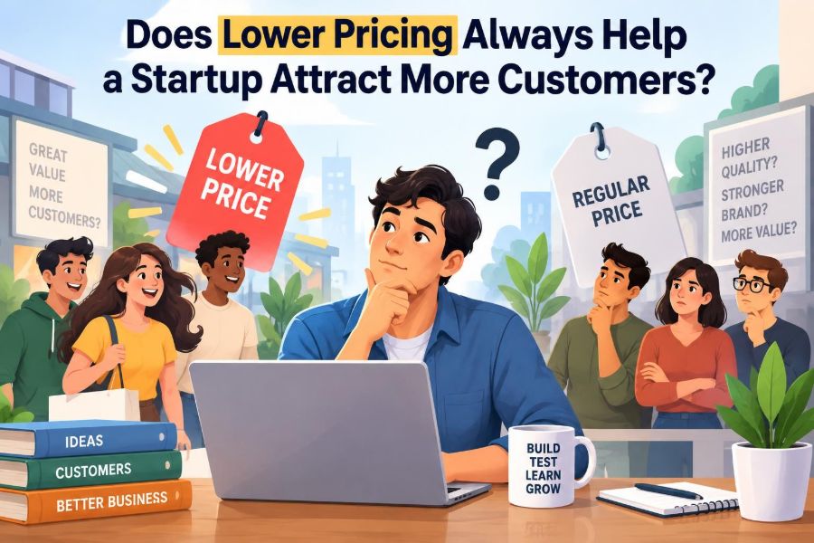 🚀 Does Lower Pricing Always Help a Startup Attract More Customers?