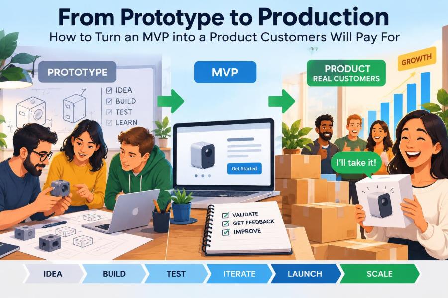 🚀 From Prototype to Production: How to Turn an MVP into a Product Customers Will Pay For