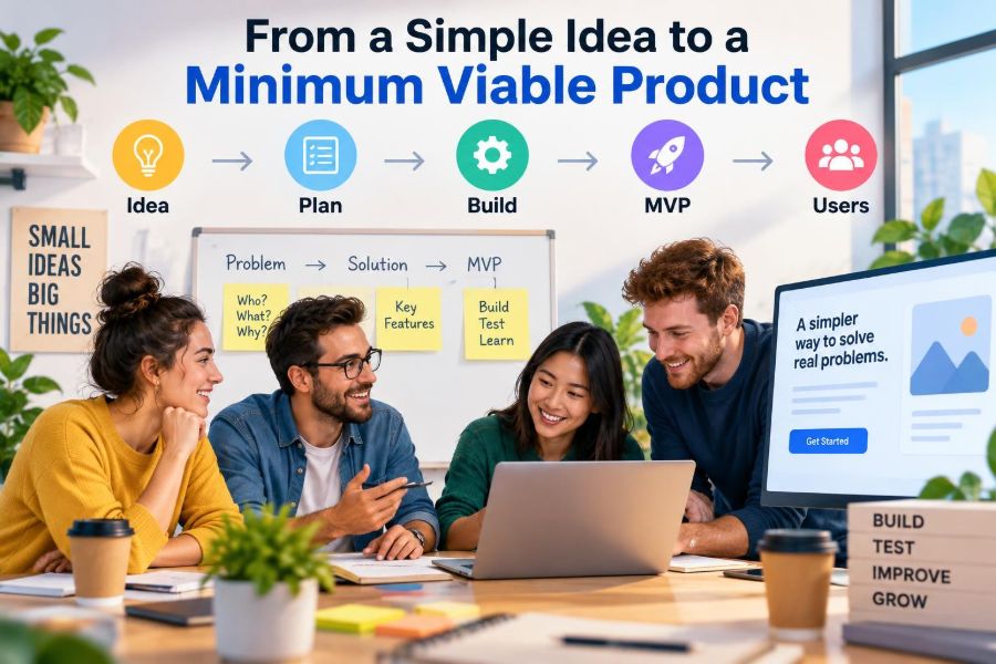 🚀 How It’s Built: From a Simple Idea to a Minimum Viable Product