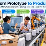 🚀 How Manufacturers Turn a Startup Prototype into a Product Ready for Mass Production