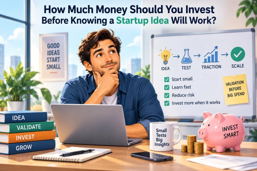 🚀 How Much Money Should You Invest Before Knowing a Startup Idea Will Work?